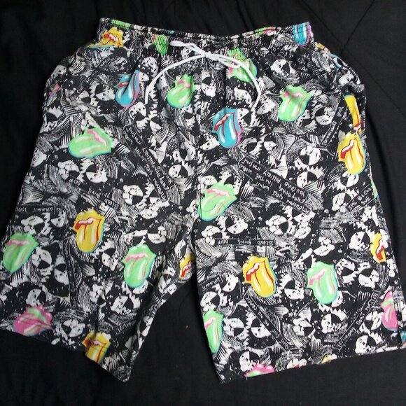 Vintage Rolling Stones Steel Wheels 1989 Tour Shorts